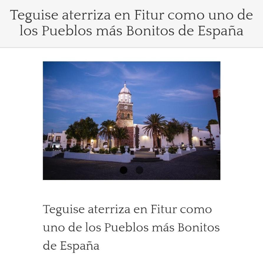 Casa Thalia Old Town Teguise By Pvl Apartman Kültér fotó